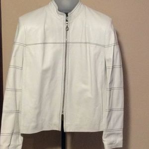 St John Sport leather jacket
